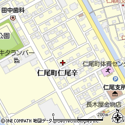 香川県三豊市仁尾町仁尾辛26-10周辺の地図