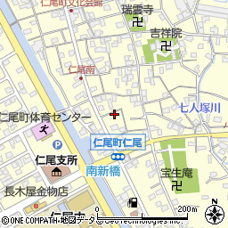 香川県三豊市仁尾町仁尾丁164周辺の地図
