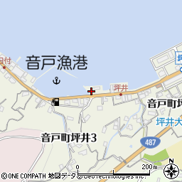 海田水産周辺の地図