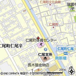 香川県三豊市仁尾町仁尾辛25-14周辺の地図