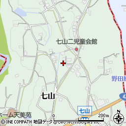 和歌山県海南市七山1152-1周辺の地図