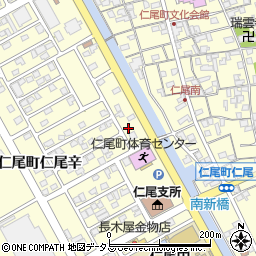 香川県三豊市仁尾町仁尾辛25-15周辺の地図