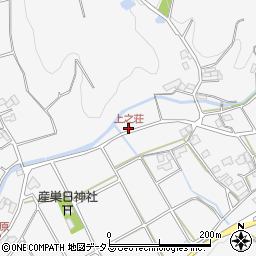 上之荘周辺の地図