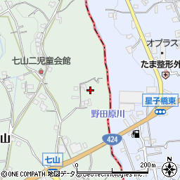 和歌山県海南市七山1303周辺の地図