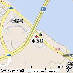 徳島県鳴門市瀬戸町明神水汲谷周辺の地図