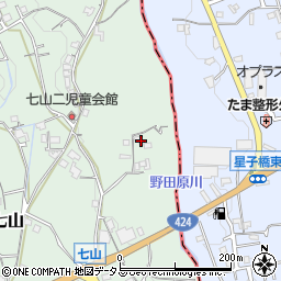 和歌山県海南市七山1255周辺の地図