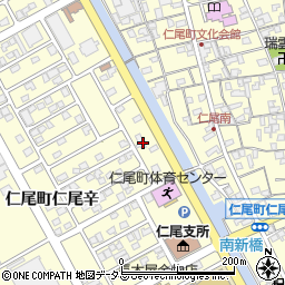 香川県三豊市仁尾町仁尾辛25-17周辺の地図