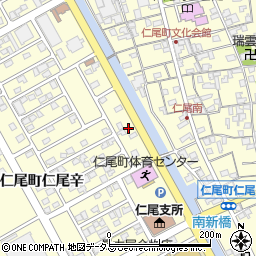 香川県三豊市仁尾町仁尾辛25-23周辺の地図