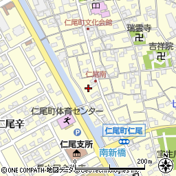 香川県三豊市仁尾町仁尾丁179-7周辺の地図