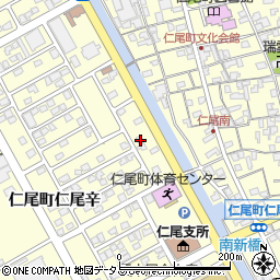 香川県三豊市仁尾町仁尾辛25-18周辺の地図