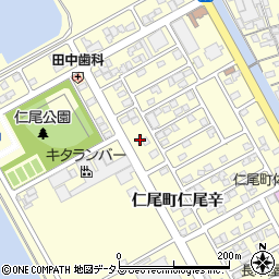 香川県三豊市仁尾町仁尾辛19周辺の地図