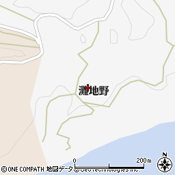 兵庫県南あわじ市灘地野周辺の地図