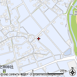 香川県三豊市三野町下高瀬212周辺の地図