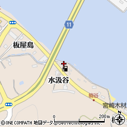 徳島県鳴門市瀬戸町明神水汲谷25周辺の地図