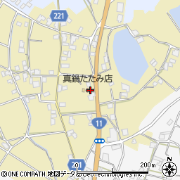 真鍋たたみ店周辺の地図