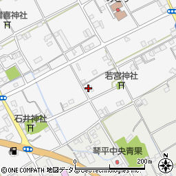 香川県仲多度郡琴平町苗田348-2周辺の地図