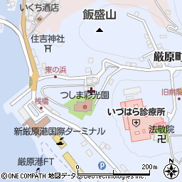 長崎県対馬市厳原町東里349周辺の地図