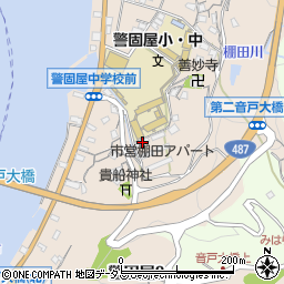 呉市営棚田アパート４号棟周辺の地図