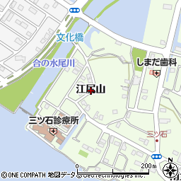 徳島県鳴門市鳴門町三ツ石江尻山周辺の地図