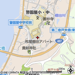 呉市営棚田アパート５号棟周辺の地図