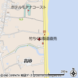 徳島県鳴門市鳴門町土佐泊浦高砂156周辺の地図