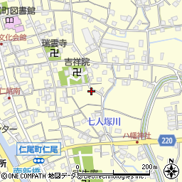 香川県三豊市仁尾町仁尾丁209周辺の地図