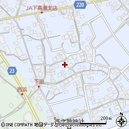 香川県三豊市三野町下高瀬431周辺の地図