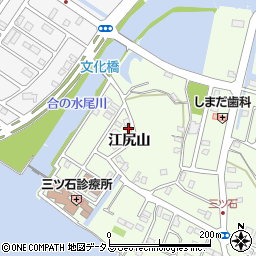 徳島県鳴門市鳴門町三ツ石江尻山107周辺の地図