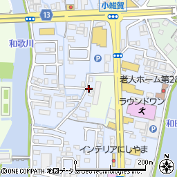 丸申塗料株式会社周辺の地図