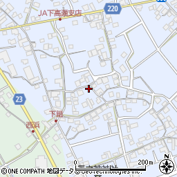香川県三豊市三野町下高瀬431-1周辺の地図