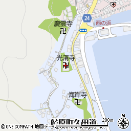 長崎県対馬市厳原町久田道1498周辺の地図