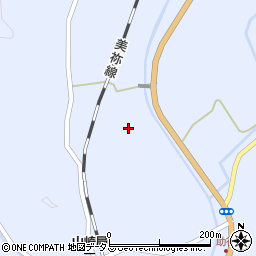 山口県美祢市大嶺町北分1090周辺の地図