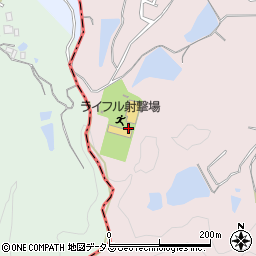 和歌山県ライフル射撃競技場周辺の地図