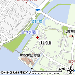 徳島県鳴門市鳴門町三ツ石江尻山118周辺の地図