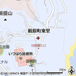 長崎県対馬市厳原町東里289周辺の地図
