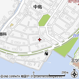 徳島県鳴門市鳴門町高島中島580周辺の地図