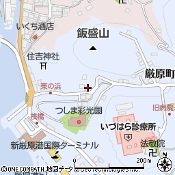 長崎県対馬市厳原町東里320-2周辺の地図