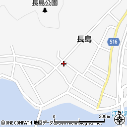 三重県北牟婁郡紀北町長島1225周辺の地図