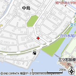 徳島県鳴門市鳴門町高島中島617周辺の地図