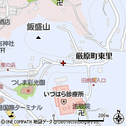 長崎県対馬市厳原町東里320-1周辺の地図