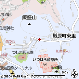長崎県対馬市厳原町東里320-4周辺の地図