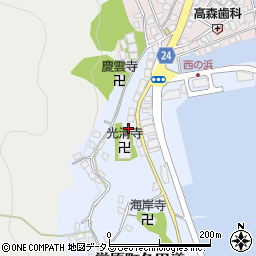 長崎県対馬市厳原町久田道1480周辺の地図