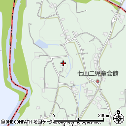 和歌山県海南市七山1098周辺の地図