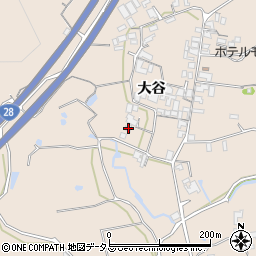 徳島県鳴門市鳴門町土佐泊浦大谷60周辺の地図