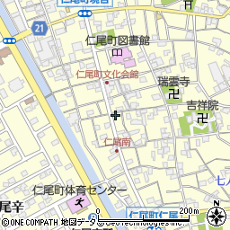 香川県三豊市仁尾町仁尾丁250周辺の地図
