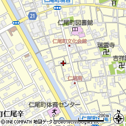 香川県三豊市仁尾町仁尾丁253周辺の地図