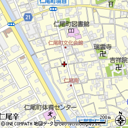 香川県三豊市仁尾町仁尾丁252周辺の地図