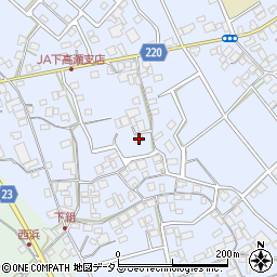 香川県三豊市三野町下高瀬413周辺の地図