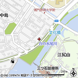 徳島県鳴門市鳴門町高島中島679周辺の地図