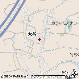 徳島県鳴門市鳴門町土佐泊浦大谷89-1周辺の地図